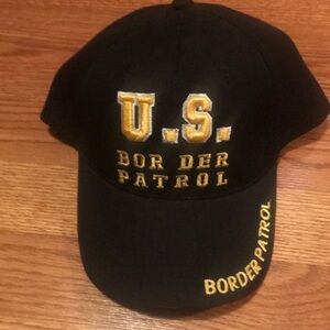 Black U.S. Border Patrol Cap